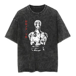 T-shirt coton 100 % – Look vintage usé