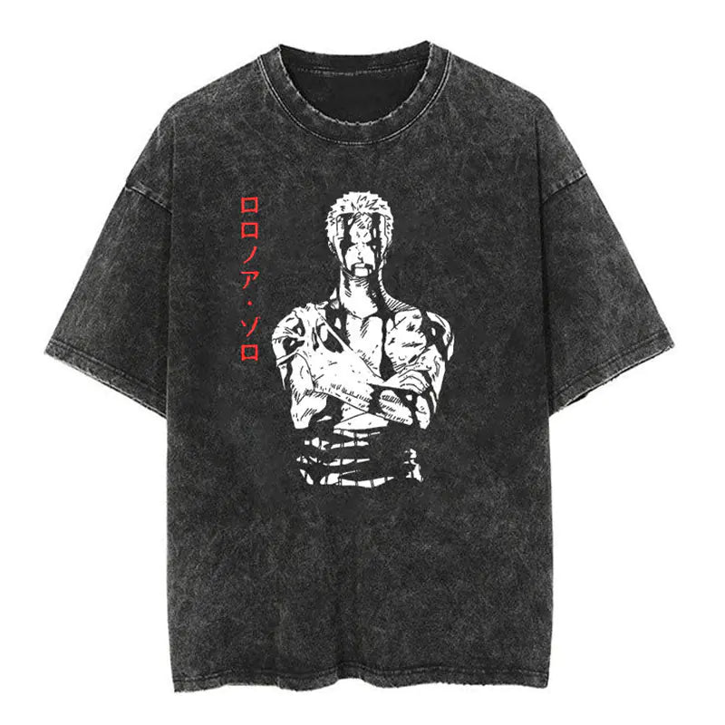 T-shirt coton 100 % – Look vintage usé
